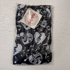 FABULEGS Musical themed leggings  size XL